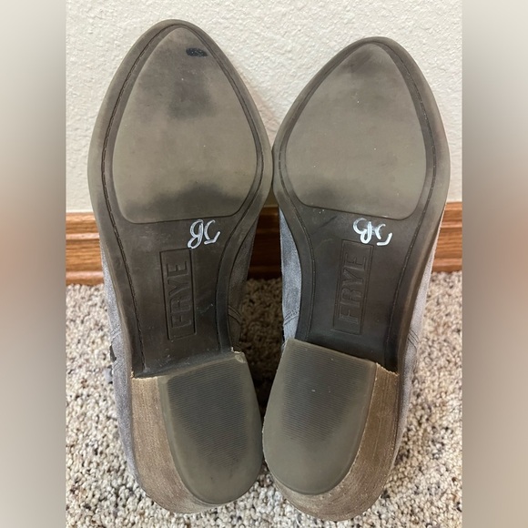 FRYE Judith bootie Double zip Suede Sz 7.5 - Picture 9 of 9